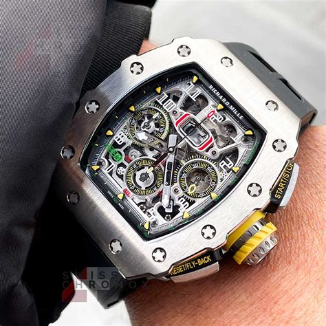 richard mille titanium replica